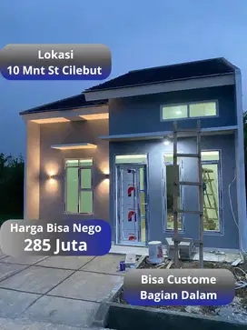 Termurah Rumah Kavling Bisa Custome Bangunan Di Cilebut Kencana Bogor