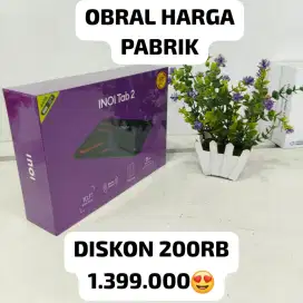 OBRAL TAB INOI RAM 4/64 JARINGAN 4G DISKON 200 RIBU