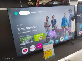 TV TCL 50 INCH GOOGLE TV. BISA CICILAN TANPA DP,  0%, CUKUP KTP SAJA