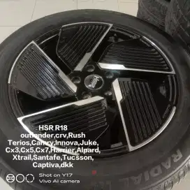 Velg HSR R18,CX5,CX7,Cx3,Cx9,Outlander,Captiva,Escape,Harrier,alpard
