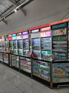 RAK ETALASE SUPERMARKET