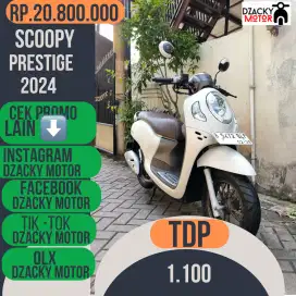 SCOOPY PRESTIGE 2024 SECOND LIKE NEW