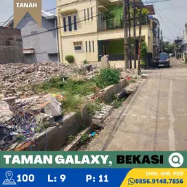 Tanah dijual Siap Bangun, Murah Galaxy, Bekasi dekat LRT dan Tol Barat