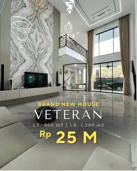 Veteran Bintaro Brand New House Modern Minimalist Design