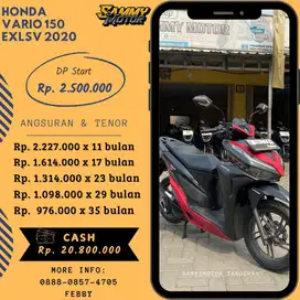 VARIO 150 EXLSV 2020 KM LOW