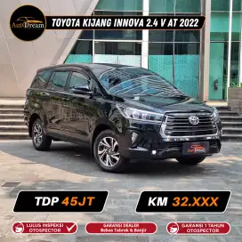 LOW KM 2022! Toyota Kijang Innova 2.4V Diesel AT Hitam 2.4 V Reborn