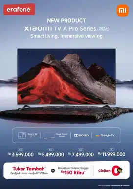 GOOGLE TV XIAOMI A PRO