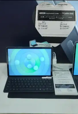 Cicilan Samsung Tab S10fe free keyboard cover