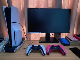 Playstation 5 slim disc + Monitor MSI + Stick dual sense