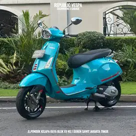 Piaggio Vespa SPRINT S 150 IGET ABS LED Th 2021 WARNA BLUE AUDACE