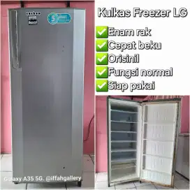 Kulkas Freezer LG Cepat Beku Orisinil Siap Pakai