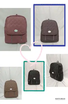 Tas ransel wanita motif bordir