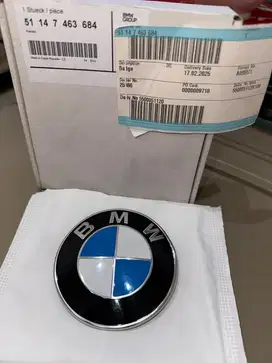 Logo Emblem Mobil BMW X3 Kap Mesin ORIGINAL 100%