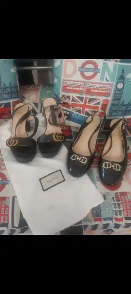 Jual Sendal Wanita Gucci dan Aigner Ori