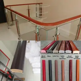 Hand railing pvc pegangan tangga