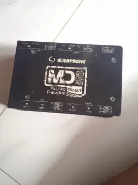 Di box stereo passive Samson MD pro 2