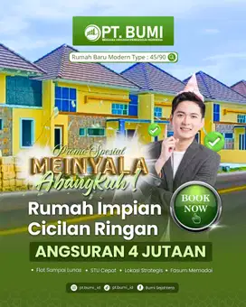 Rumah Kredit Tanpa Bunga Sampai Lunas Dengan Syarat KTP Saja