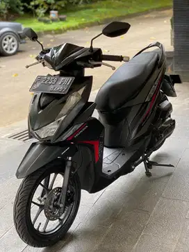Honda Beat CBS ISS Thn 2022 Hitam Mulus