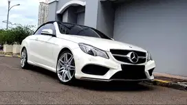 LOW KM Mercedes Benz Mercy E250 E 250 Cabrio Soft Top AMG Line AT 2013