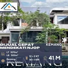 Kemang Dijual Rumah Kantor Harga Mendekati NJOP Lokasi Strategis