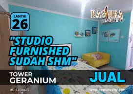JUAL Studio Furnished SHM Tower G Lantai 26 Apartemen Bassura City