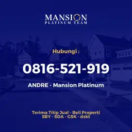 Rumah Medokan Asri Luas Hitung Tanah dkt Rungkut Purimas Nirwana
