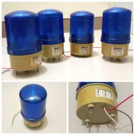 Lampu Led Rotary Biru