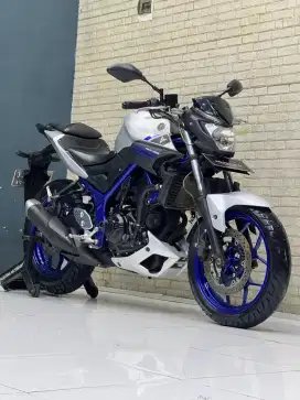 NAKED BIKE HARGA TERJANGKAU‼️ YAMAHA MT25 TH 2016 WARNA FAVORIT SILVER