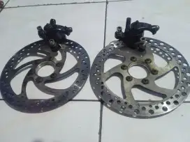 Disk Cakram dan pala babi speda lipat/ gunung