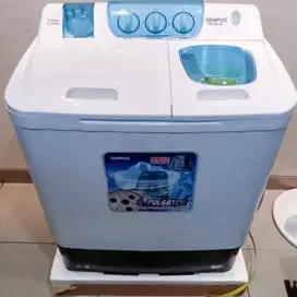 Mesin Cuci 2 Tabung 8Kg Denpoo 4 Pulsator