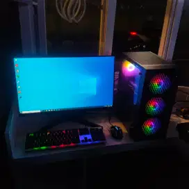 PC Set i7-4790 Ram16Gb Ssd256Gb 750TI 4gb ddr5 + LED 24 in FHD NEW