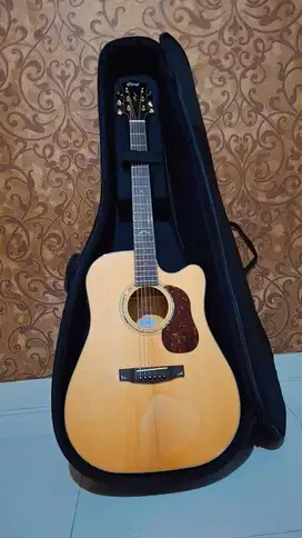 Gitar Akustik Cort Gold DC6 elektrik Fender Gibson PRS  Taylor Martin