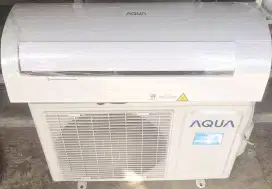 AC AQUA 1/2 PK (R32) Low320Watt Orisinil Bagus Normal DanDingin Sekali