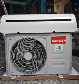 ac sanken 1/2 pk,lowwat,R32,termasuk pasang