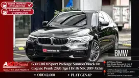 BMW G30 530i M Sport Package Sunroof Black On Cognac Pemk 2020 Tgn 1 D
