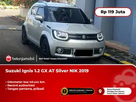 [ LOW KM ] Suzuki Ignis 1.2 GX AT Silver 2019/2020