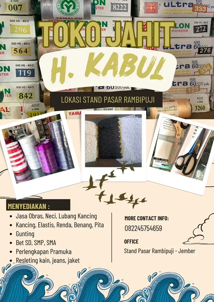 Jahit / Penjahit Jember