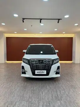 TOYOTA ALPHARD SC PREMIUM SOUND 2015 PUTIH
