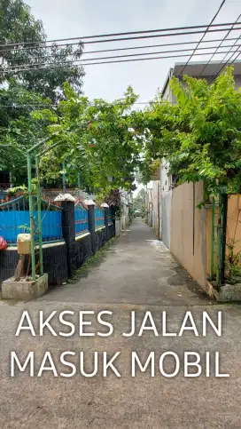 Dikontrakan Rumah 2 Kamar Tidur Lokasi Strategis Jalan Masuk Mobil