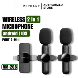 Jual Microphone Wireless(Live otg) Handphone.