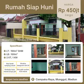 Rumah Siap Huni di Perum One Gate System Munggut Raya, mepet Kota