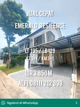 Rumah siap di survey di Bintaro Huis