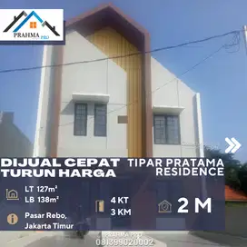 Pasar Rebo  Jual Rumah Townhouse Lokasi Sangat Strategis TURUN HARGA