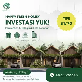 Happy Fresh Homey : Investasi Properti di Kota Terindah di Salatiga