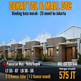 Rumah Pitara Mampang Pancoran Mas Kota depok kav a1