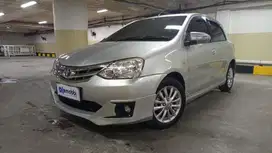 KM Rendah TDP 5JT Toyota Etios 1.2 G Bensin-MT 2014 Silver