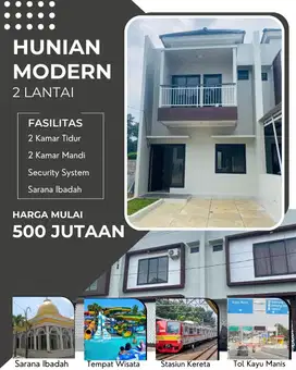 Perumahan dekat stasiun cilebut promo 2jt all in