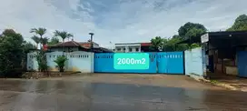 Dijual gudang kontainer 40 ft di Jalan Benda Padurenan Bekasi