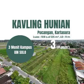 Promo Launching 300Jtan, Kavling Pucangan, SHM, 108 m2