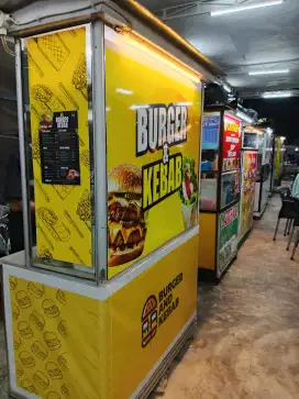 Loker untuk jaga stan kebab dan burger